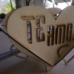 Macetero de corazón - Vector descarganle para corte CNC y grabado laser gratis | Stanser