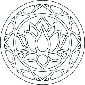 Mandala «Flor de Loto»