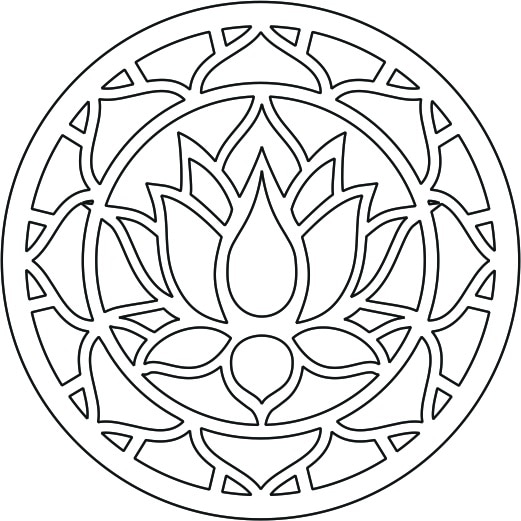 Mandala «Flor de Loto»