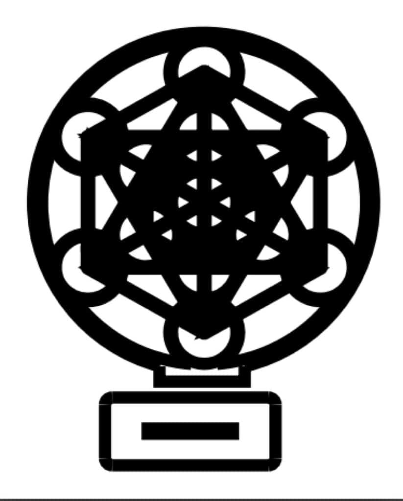 Metatrón — vector para corte CNC
