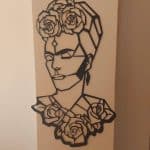 Adorno de pared "Mujer" - Vector SVG DXF para CNC Router y Laser CO2 - Descargable gratis | Stanser