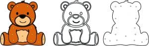 Decoración de oso