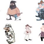 Dibujos de personas - Vector SVG DXF para CNC Router y Laser CO2 - Descargable gratis | Stanser