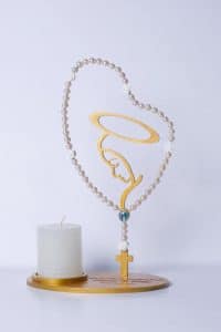 Porta velas «Virgen»