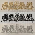 Siluetas "Última cena" - Vector SVG DXF para CNC Router y Laser CO2 - Descargable gratis | Stanser