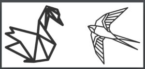 Cisne y colibrí