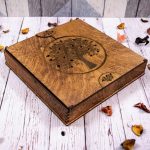 Caja "Árbol de la vida" - Vector SVG DXF para CNC Router y Laser CO2 - Descargable gratis | Stanser
