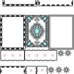 Cofre "estrellas" - Vector SVG DXF para CNC Router y Laser CO2 - Descargable gratis | Stanser