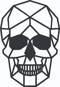 Calavera geométrica