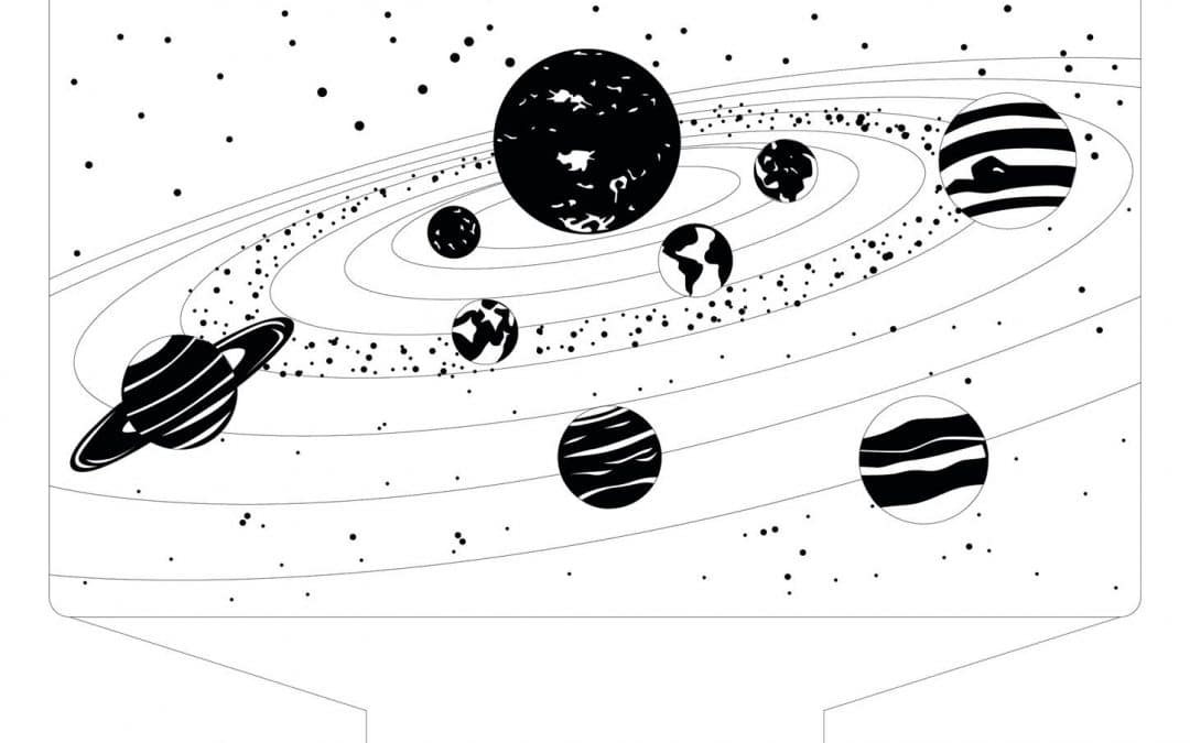 Lámpara «Sistema Solar»