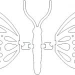 Mariposa 3D - Vector descarganle para corte CNC y grabado laser gratis | Stanser