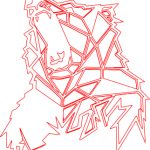 Oso gruñendo - Vector descarganle para corte CNC y grabado laser gratis | Stanser