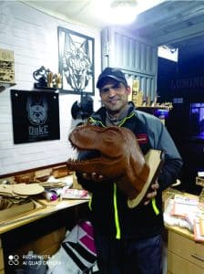 Cabeza de dinosaurio