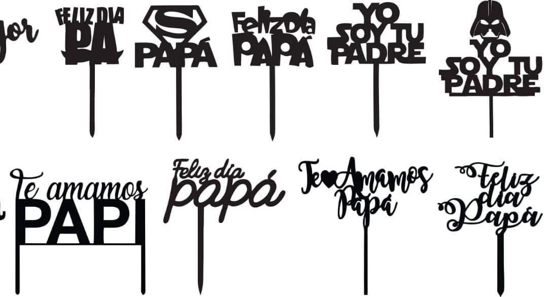 Cake Toppers «Papá»