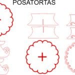 Bases para pasteles - Vector SVG DXF para CNC Router y Laser CO2 - Descargable gratis | Stanser