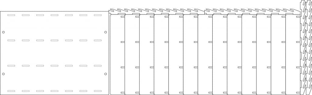 Tarjetero de MDF — vector para corte CNC
