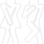 Señalamientos "Baño" - Vector SVG DXF para CNC Router y Laser CO2 - Descargable gratis | Stanser