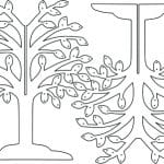 Árbol aretero - Vector SVG DXF para Laser CO2 - Descargable gratis | Stanser