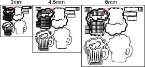 Cajas de Tarros de Cerveza