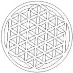 Flor de la vida - Vector descarganle para corte CNC y grabado laser gratis | Stanser