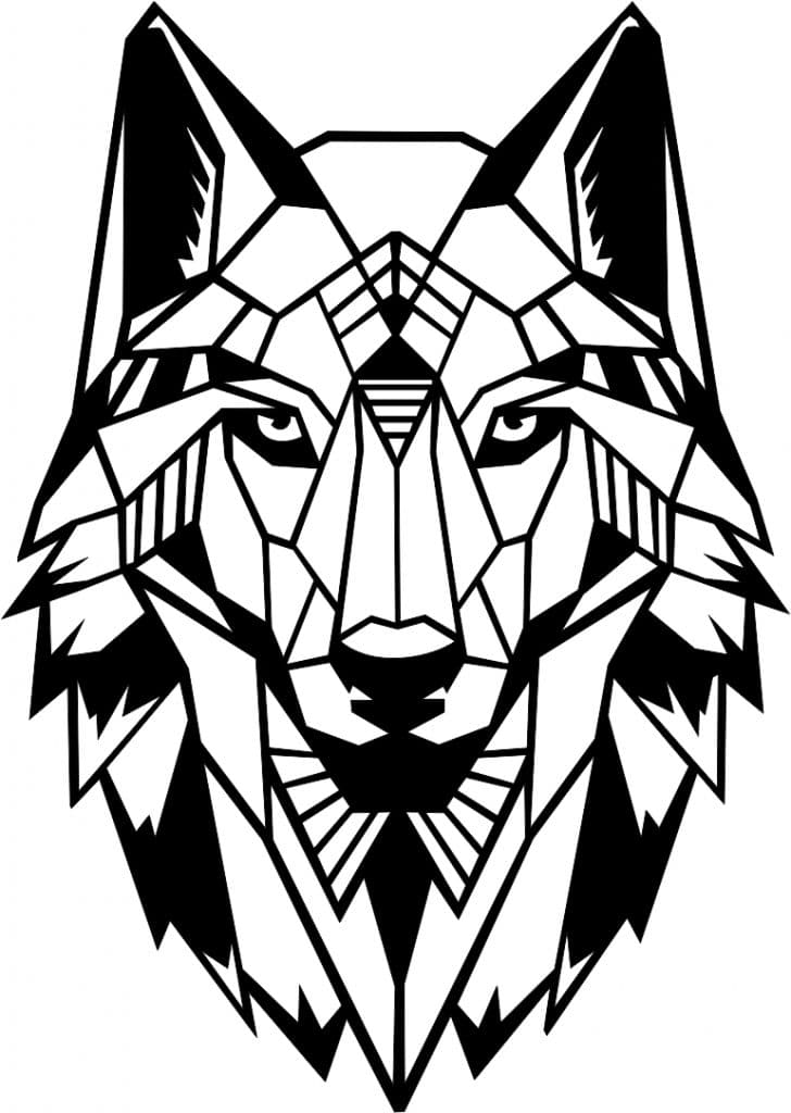 Lobo — vector para corte CNC