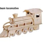 Locomotora 3D - Vector descarganle para corte CNC y grabado laser gratis | Stanser