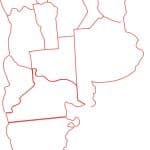 Mapa de Argentina - Vector SVG DXF para CNC Router y Laser CO2 - Descargable gratis | Stanser
