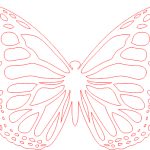 Mariposa - Vector descarganle para corte CNC y grabado laser gratis | Stanser