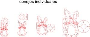 Conejos decorativos