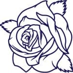 Rosa - Vector descarganle para corte CNC y grabado laser gratis | Stanser
