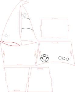 Caja «Velero»
