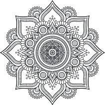 Mandala floral