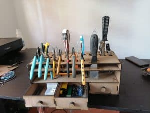 Caja organizadora de herramienta