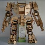 Robot mecanisado - Vector descarganle para corte CNC y grabado laser gratis | Stanser