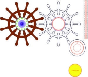 Reloj «Timón»