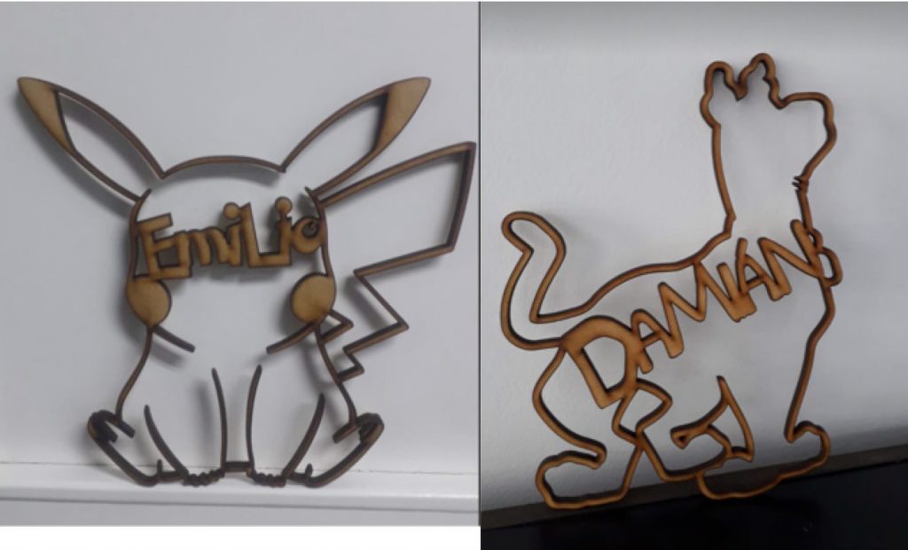 Siluetas personalizadas — vector para corte CNC