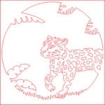 Cuadro "Jaguar" - Vector descarganle para corte CNC y grabado laser gratis | Stanser