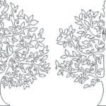 Árbol de copa redonda (Armable) - Vector descarganle para corte CNC y grabado laser gratis | Stanser