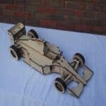 Auto de Fórmula 1 - Vector descarganle para corte CNC y grabado laser gratis | Stanser