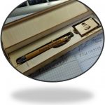 Caja de regalo para pluma - Vector descarganle para corte CNC y grabado laser gratis | Stanser