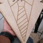 Caja para pápa "Camisa" - Vector descarganle para corte CNC y grabado laser gratis | Stanser