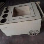 Carrito de helados - Vector SVG DXF para CNC Router y Laser CO2 - Descargable gratis | Stanser