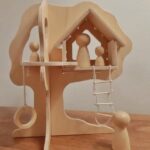 Casa de árbol - Vector descarganle para corte CNC y grabado laser gratis | Stanser