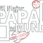 Marco para fotos "El mejor Papá" - Vector descarganle para corte CNC y grabado laser gratis | Stanser