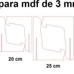 Set de atriles - Vector SVG DXF para CNC Router y Laser CO2 - Descargable gratis | Stanser