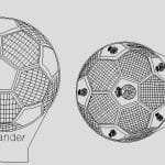 Lámpara de acrílico "Balón" - Vector SVG DXF para Laser CO2 - Descargable gratis | Stanser
