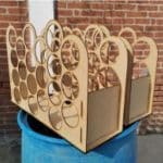 Caja "crayola" - Vector descarganle para corte CNC y grabado laser gratis | Stanser