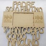 Marco "Día del padre" - Vector descarganle para corte CNC y grabado laser gratis | Stanser