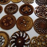 Portavasos - Vector descarganle para corte CNC y grabado laser gratis | Stanser