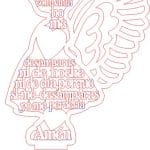 Angelita calada - Vector SVG DXF para CNC Router y Laser CO2 - Descargable gratis | Stanser